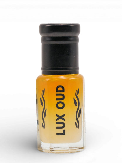 UAE exclusive Lux Oud Hindi Oud-Musk blend in a 3ml bottle, featuring rich, aromatic oud and musk notes in a luxurious fragrance.