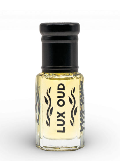 Lux Oud Khamrah Oud UAE exclusive 6ml perfume bottle with elegant design and rich oud fragrance.