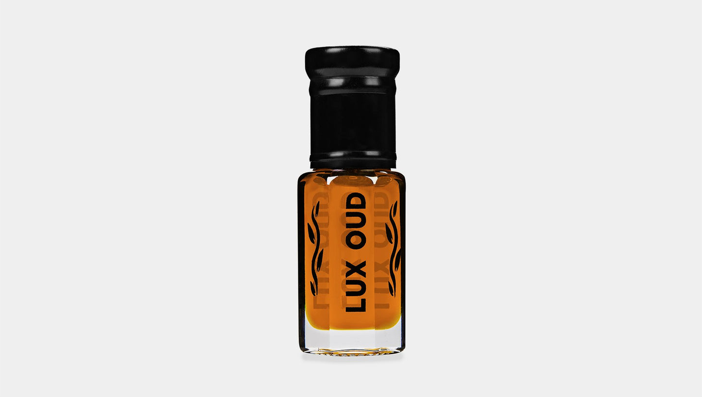 Lux Oud Honeyed Oud perfume oil – luxury unisex fragrance with honey, amber and oud